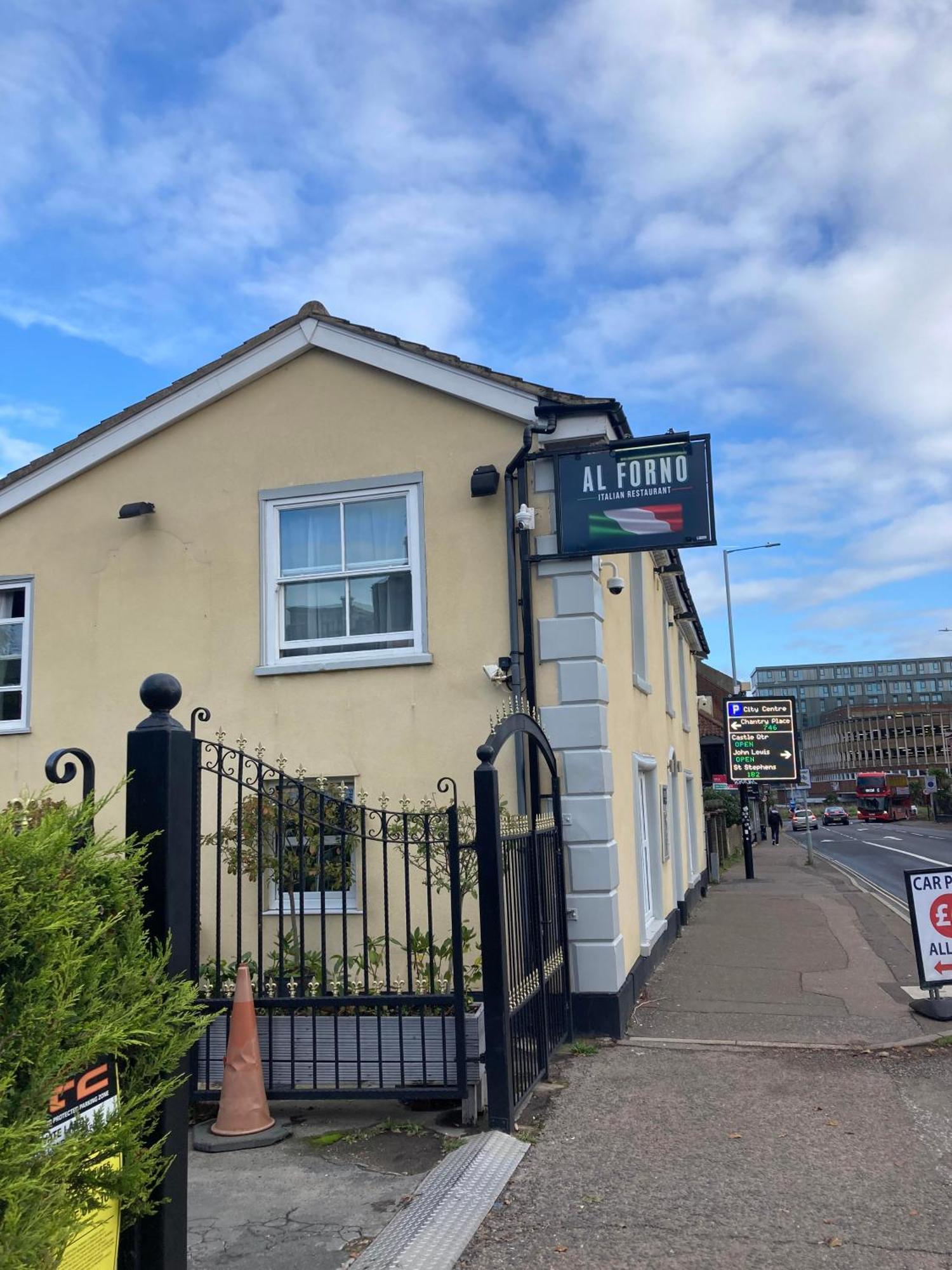Al Forno Restaurant & Inn Norwich Exterior photo